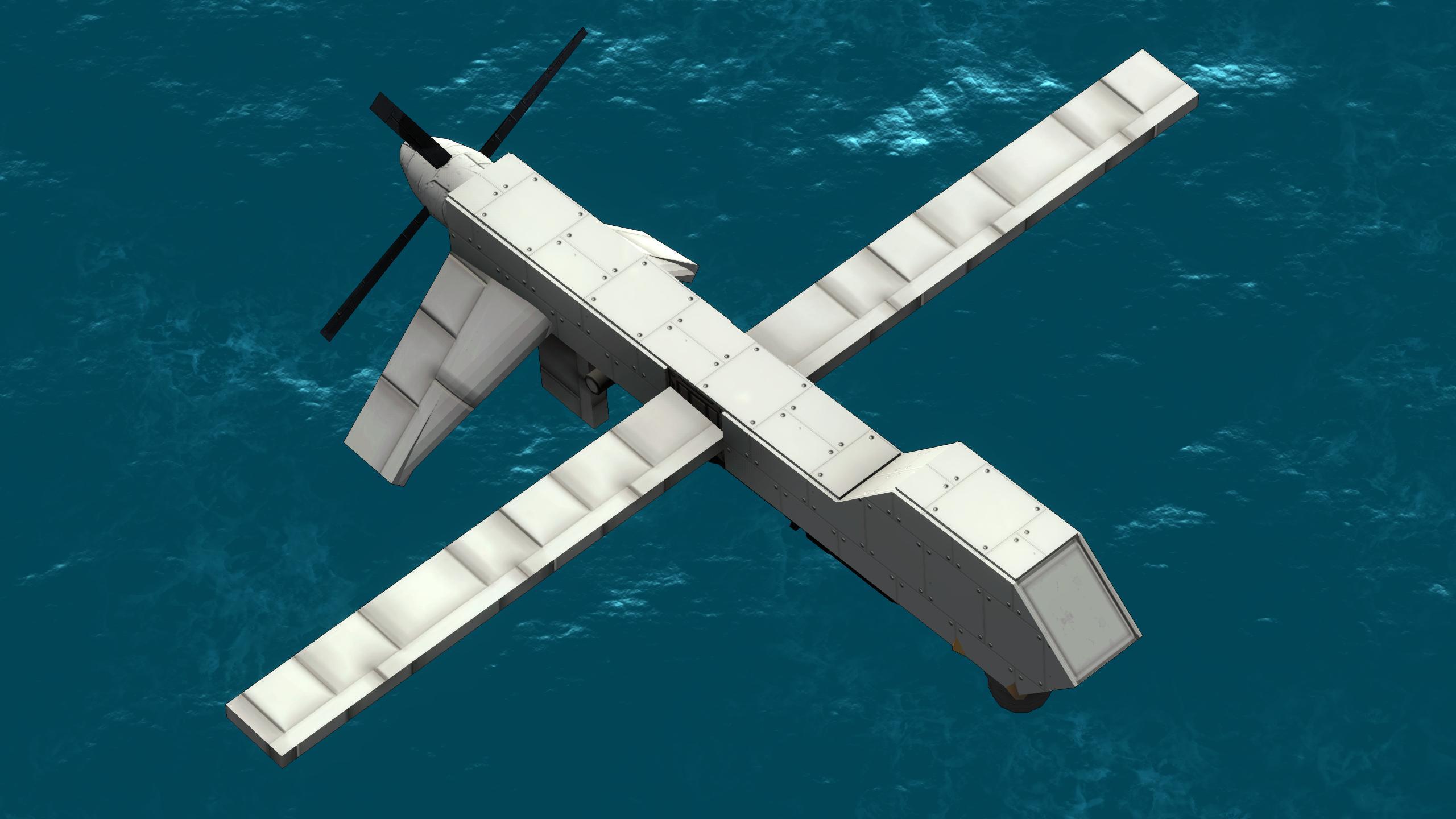 CUAV-2A Dove Unmanned Aerial Ground Support Drone