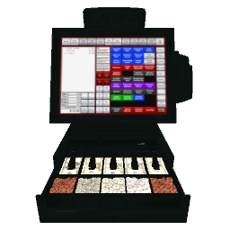 Modern Cash Register