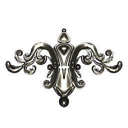 Ceiling Ornament Silver