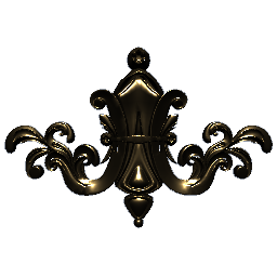 Wall Ornament Gold