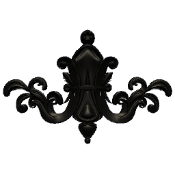 Wall Ornament Black