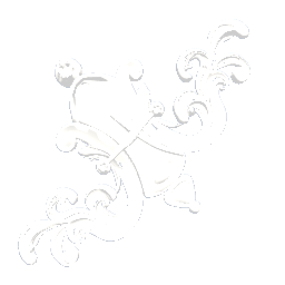 Wall Ornament White 45º Left