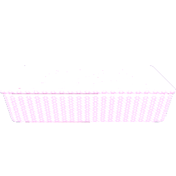 Classical Windows Seat Woven Wool Light Pink