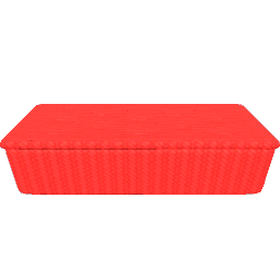 Classical Windows Seat Woven Wool Red