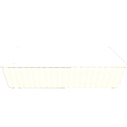 Classical Windows Seat Woven Wool White