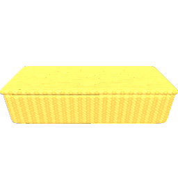 Classical Windows Seat Woven Wool Yellow
