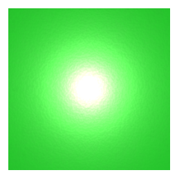 Ceiling Tile Metal Green 25x25