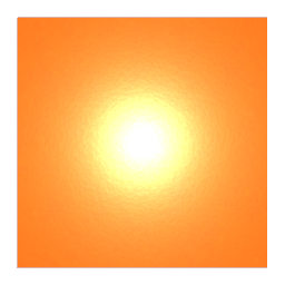 Floor Tile Metal Orange 25x25
