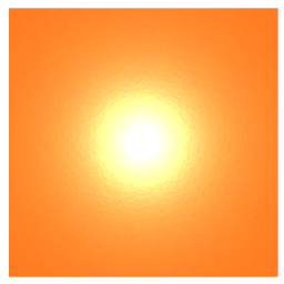 Wall Tile Metal Orange 25x25