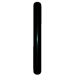 Letter I Shiny Teal
