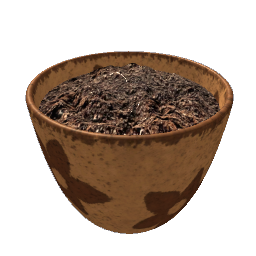Vase with Soil Small