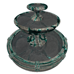 Fountain Turquoise Ore Stone