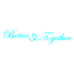 Better Together Neon Blue