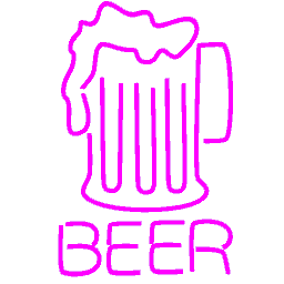 Beer Neon Pink