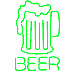 Beer Neon Green