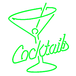 Cocktails Neon Green