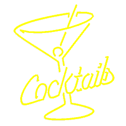 Cocktails Neon Yellow