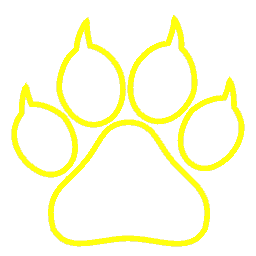 Paw Neon Yellow