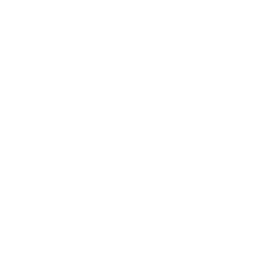 Letter C Neon White