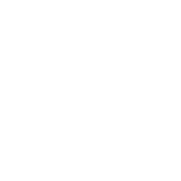 Letter D Neon White