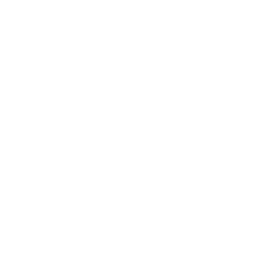 Letter R Neon White