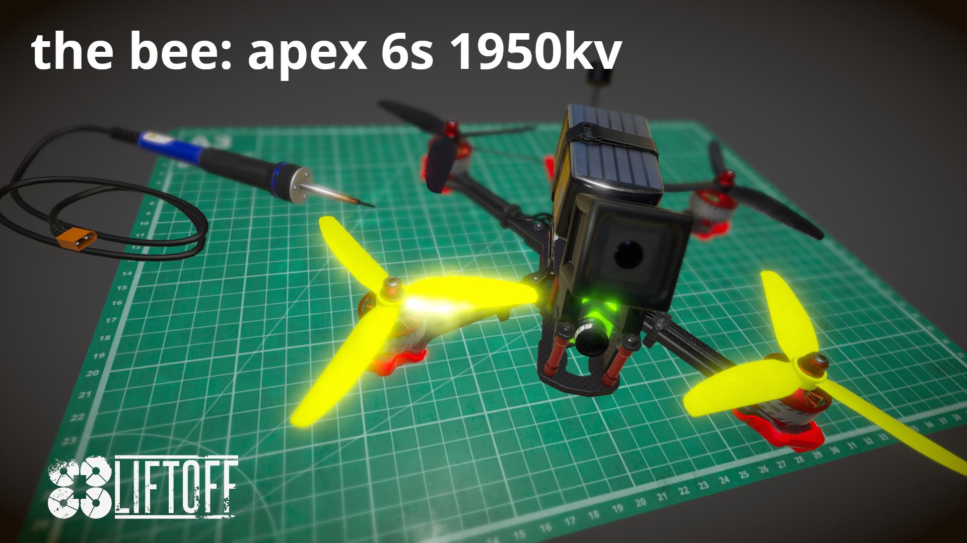 the bee: apex 6s 1950kv