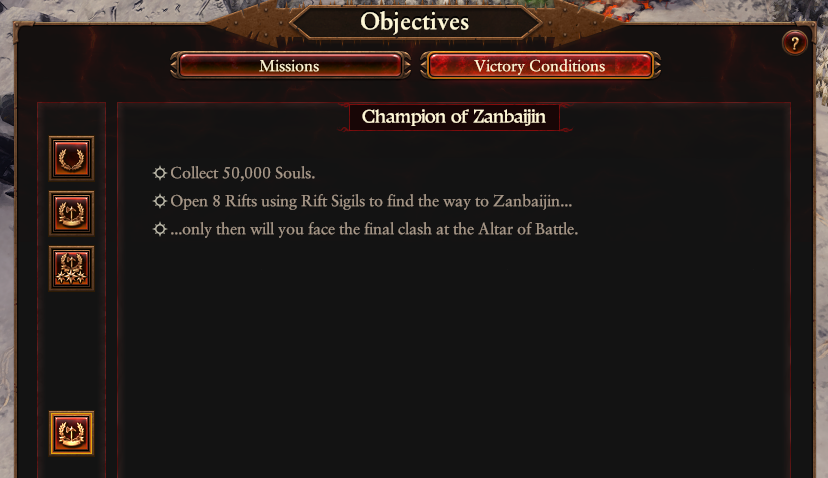 Zanbaijin campaign for Immortal Empires