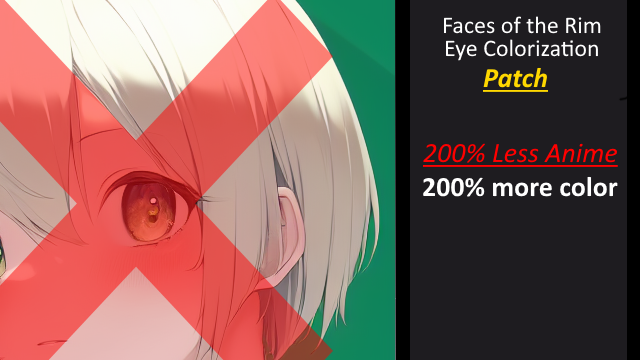 Faces of the Rim - Eye Colorization patch  | Deprecated |