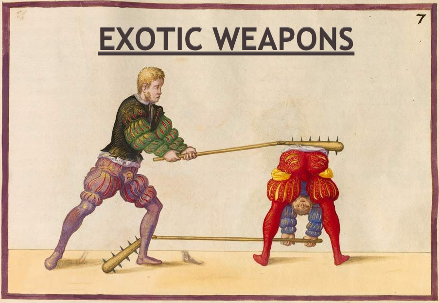 Exotic Weapons
