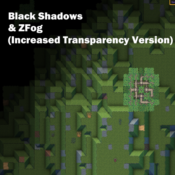Black Shadows and ZFog (Increased Transparency version!)