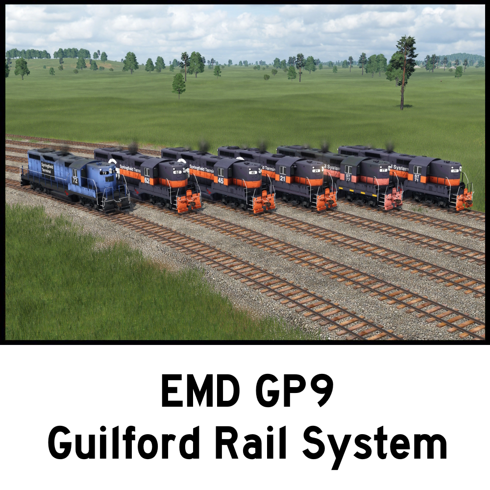 EMD GP9 Guilford
