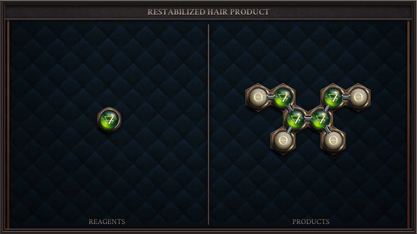 Restabilized Hair Product