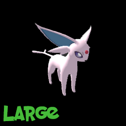 Pokemon Espeon Kids Statue Model Plush - LARGE