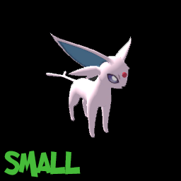 Pokemon Espeon Kids Statue Model Plush - SMALL