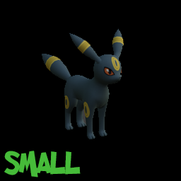 Pokemon Umbreon Kids Statue Model Plush - SMALL
