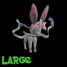 Pokemon Sylveon Kids Statue Model Plush - LARGE