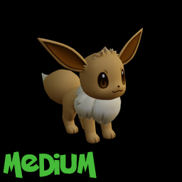 Pokemon Eevee Kids Statue Model Plush - MEDIUM