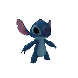 Disney Sitch Model Statue Plush