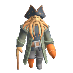 Disney Davy Jones Model Statue