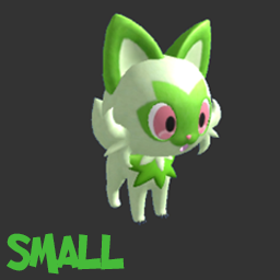 Pokemon Sprigatito Kids Statue Model Plush - SMALL