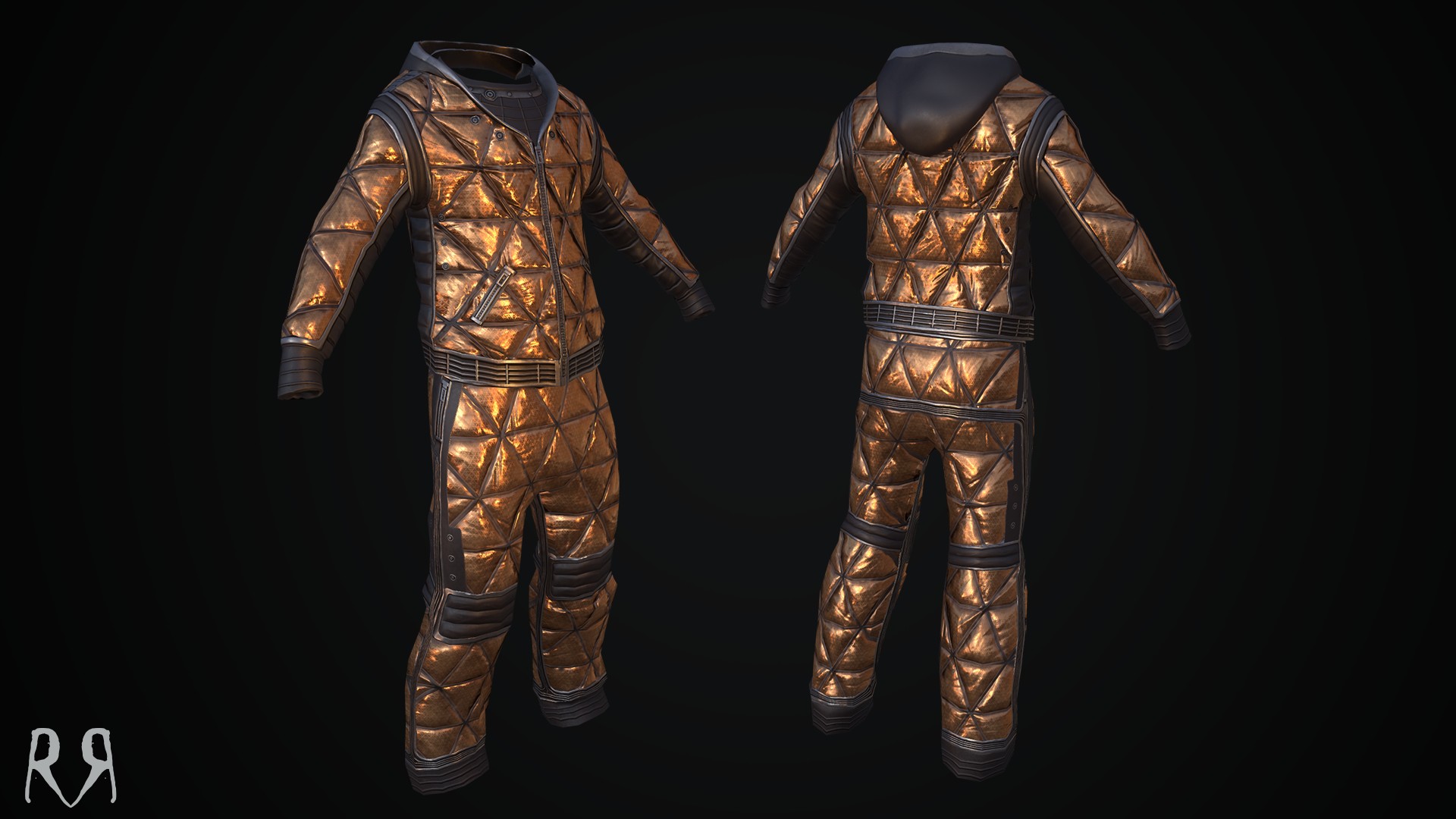 Space Foil Hoodie