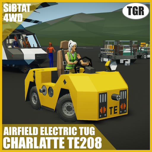CHARLATTE TE208 (Airfield Electric Tug)