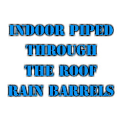 Indoor Piped Through The Roof Rain Barrels – Project Zomboid Mod