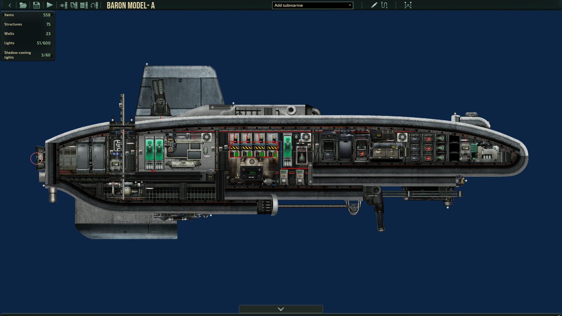 ECS - Baron Model A – Barotrauma Mod