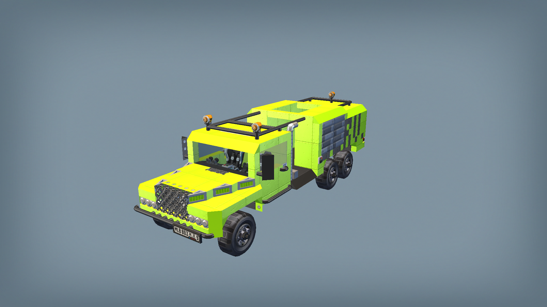 Offroad service truck