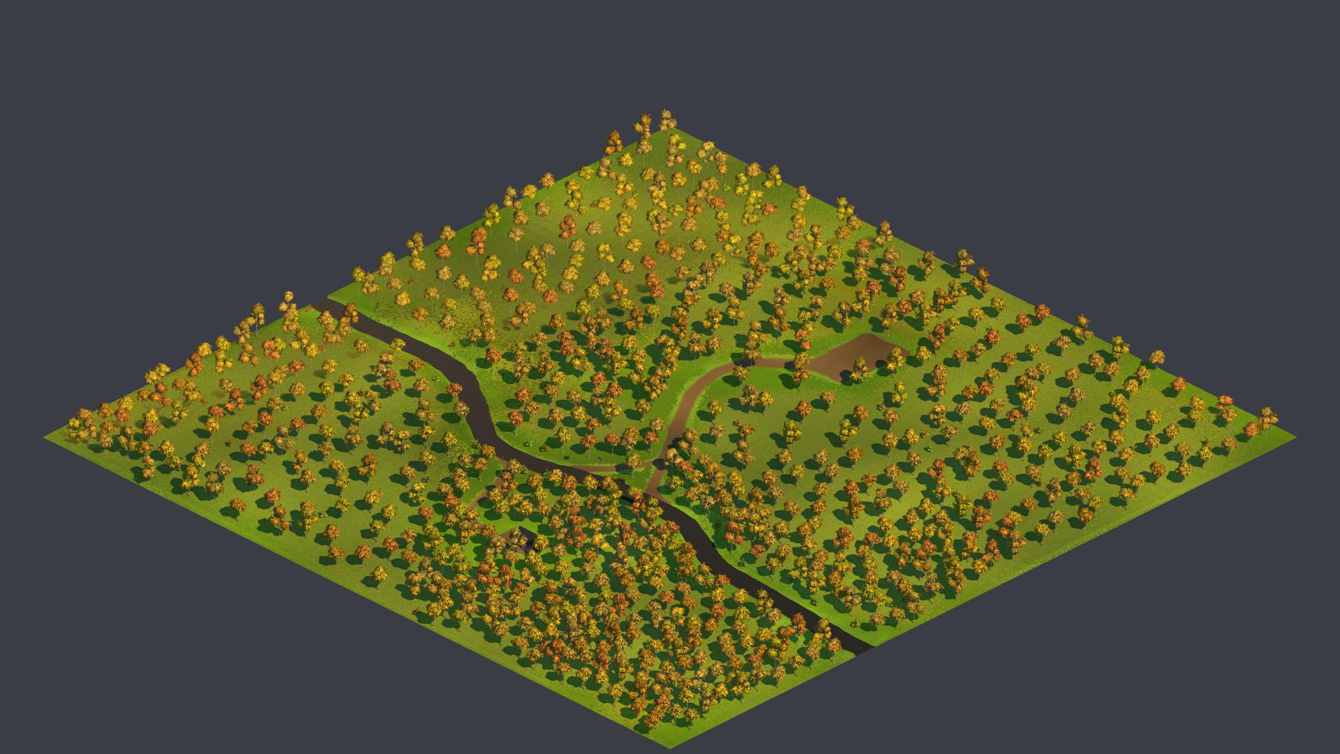 Birch hill with house and wind turbine baseplate.tile