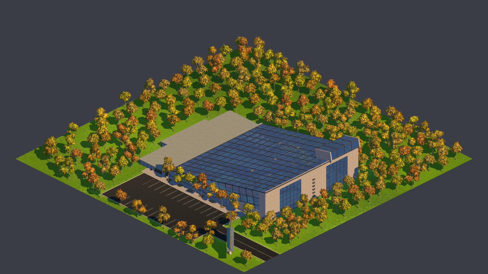 Glowbug waterpark with birch surroundings.tile