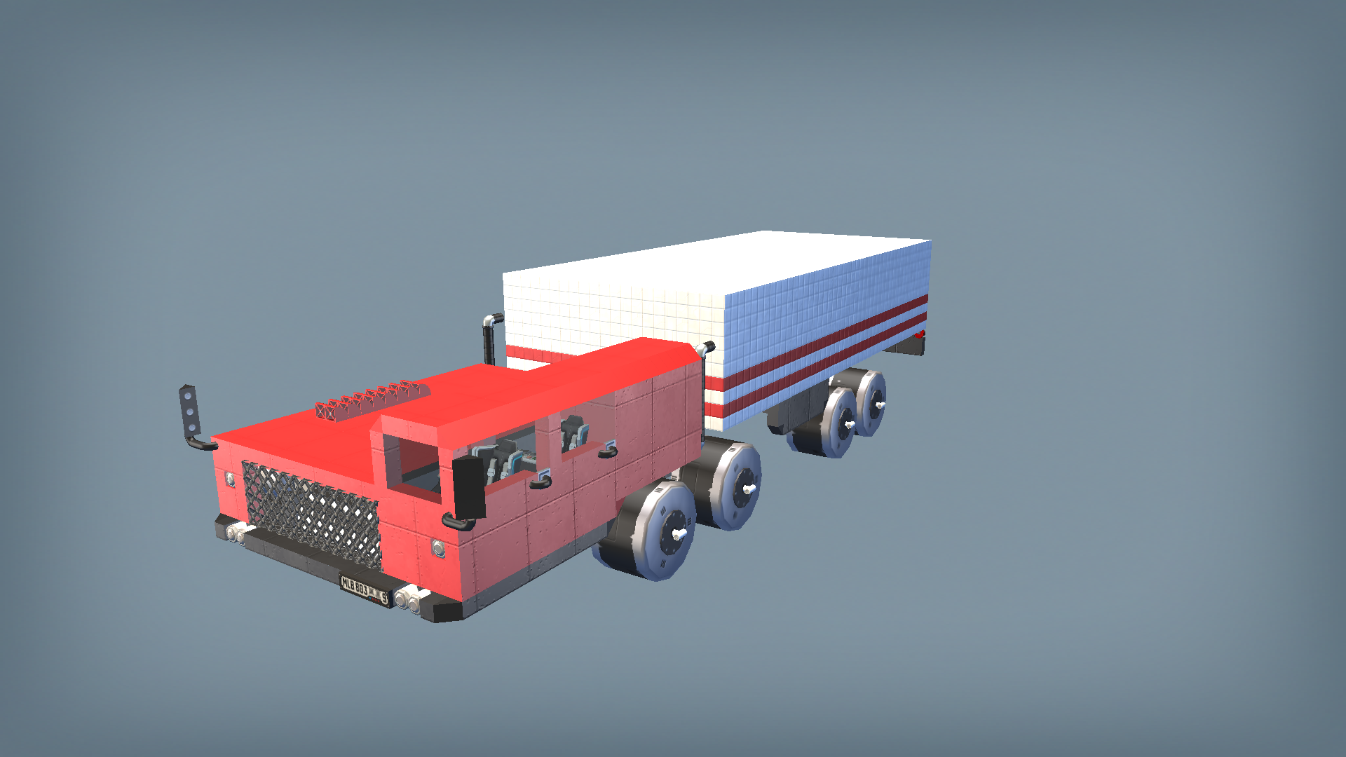 Heavy offroad truck 03 classic version