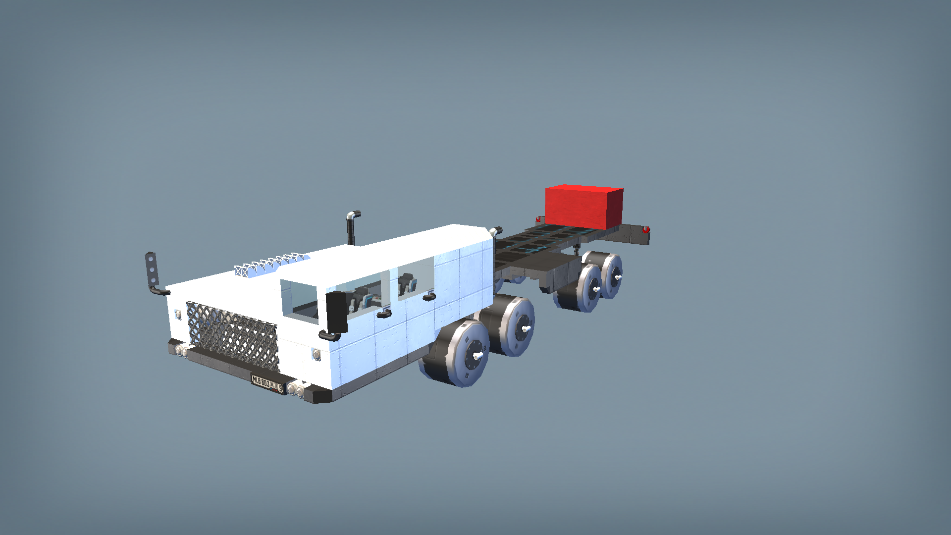 Heavy offroad truck 03 clear version
