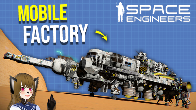 Fabriklet Mobile Factory Hover Ship